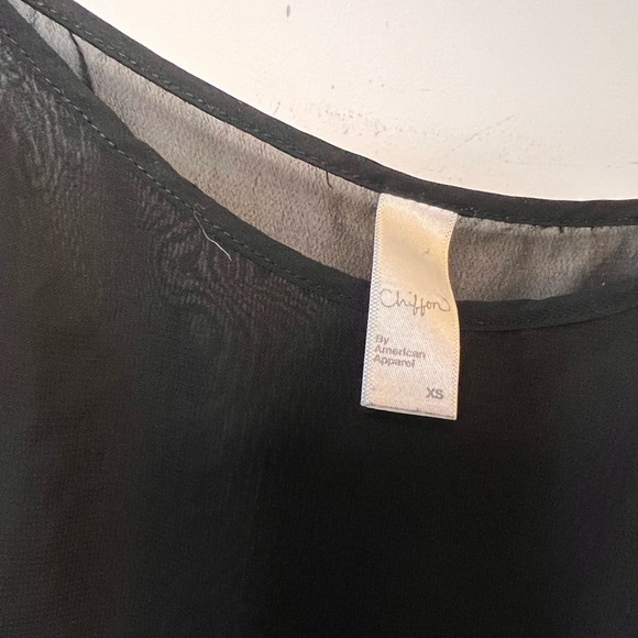 American Apparel Chiffon top - Picture 2 of 4